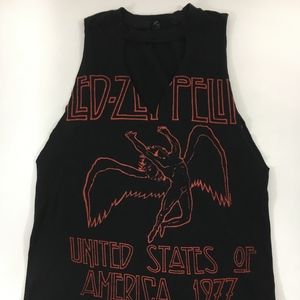 LED ZEPPELIN CUT ROCK SHIRT